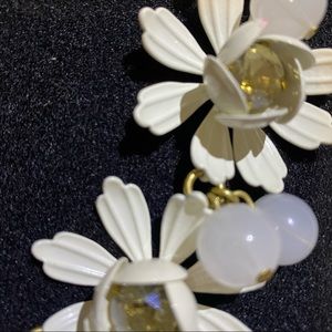 J Crew Flower Necklace